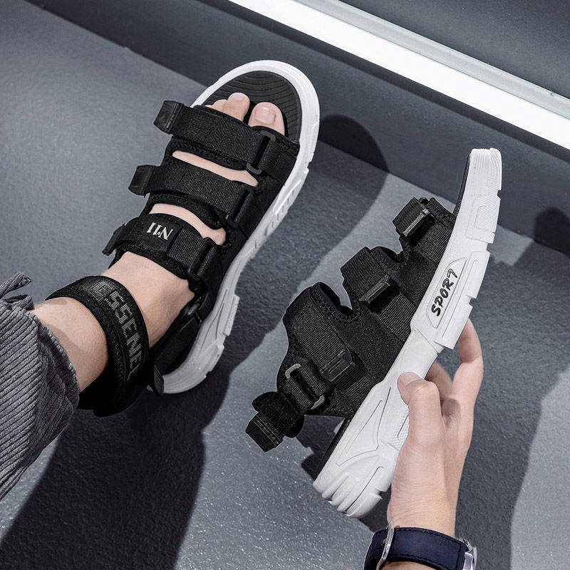 Giày sandal đế dày thời trang mùa hè năm 2021 dành cho nam