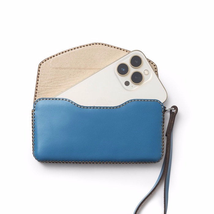 Ví da điện thoại ip 13 Pro / 13 Pro Max - Chính hãng Khắc Tên, chất liệu da bò