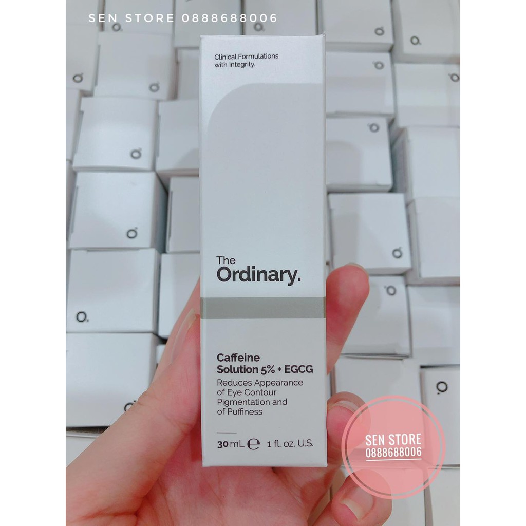 SERUM DƯỠNG MẮT THE ORDINARY CAFFEINE SOLUTION 5% + EGCG 30ML