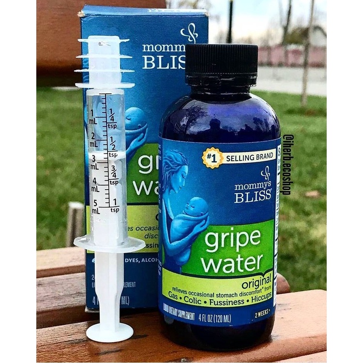 Siro hỗ trợ Colic cho bé Mommys Bliss Gripe Water 120ml - USA