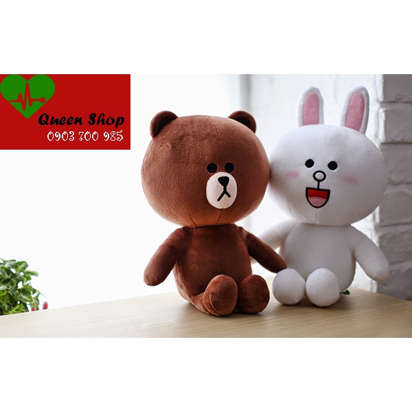 GẤU BÔNG – GẤU BROWN 50CM