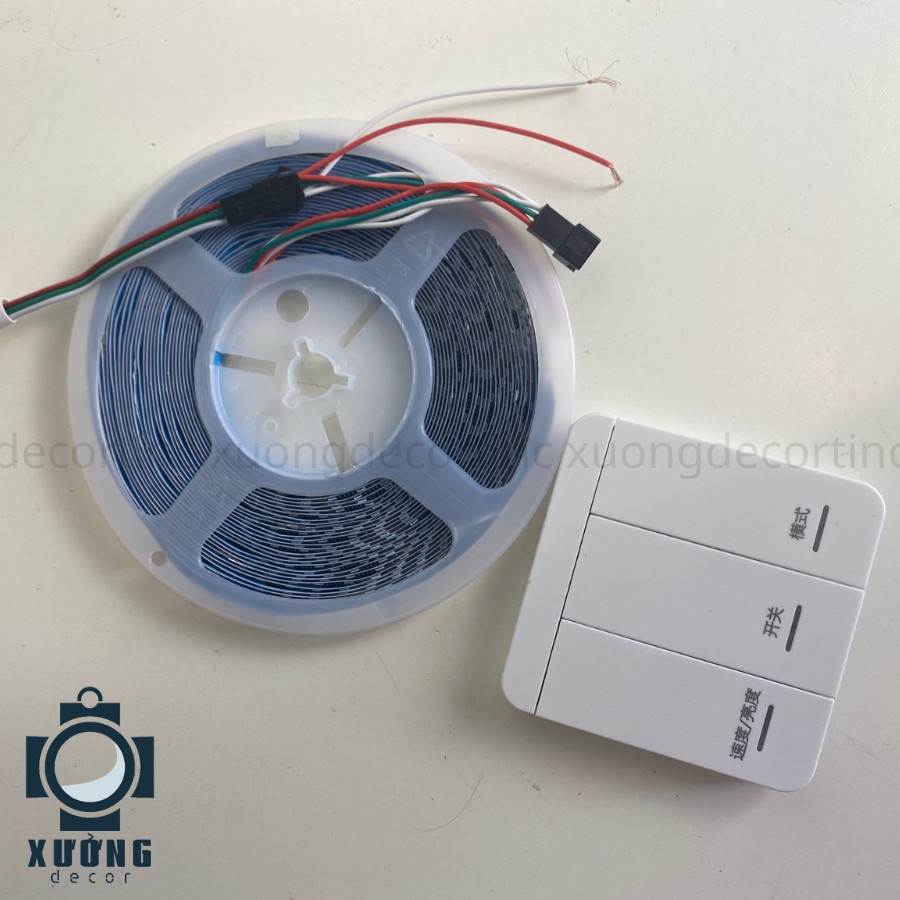 Cuộn Led Dây Dán Chạy Đuổi 1 Màu 10M Điện 24V