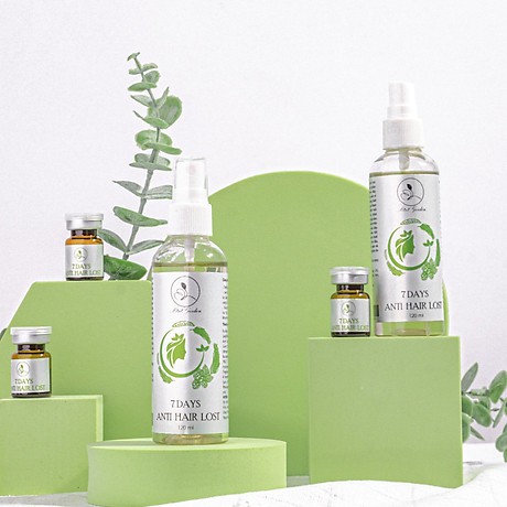 Xịt tóc Mini Garden [CHÍNH HÃNG] Bộ Xịt Kích Mọc Tóc, Dưỡng Tóc 120ML, hiệu quả rõ rệt sau 7 ngày sử d