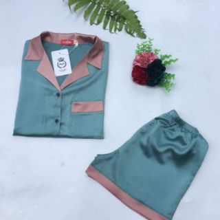 Bộ lụa satin cao cấp