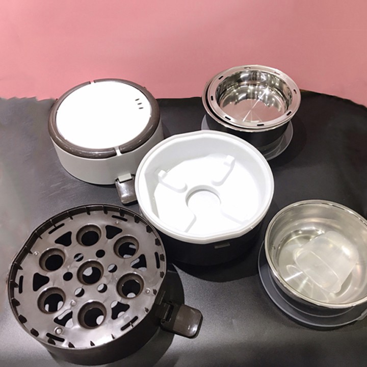 Cặp Lồng Ủ Cơm 3 Tầng Inox Cắm Điện - Cặp Lồng Giữ Nhiệt