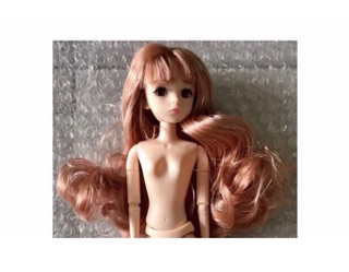 Đầu búp bê mắt 4D - phụ kiện búp bê 30cm