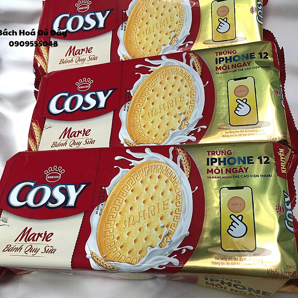 Bánh quy sữa Cosy Marie 150g, bánh quy sữa Kinh đô thơm ngon loại mới