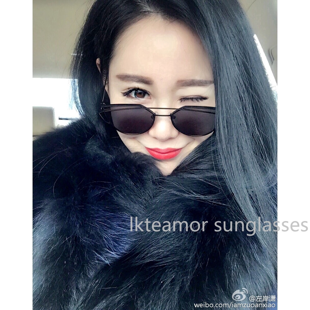 Kính mát mắt mèo gọng nhựa phong cách vintage