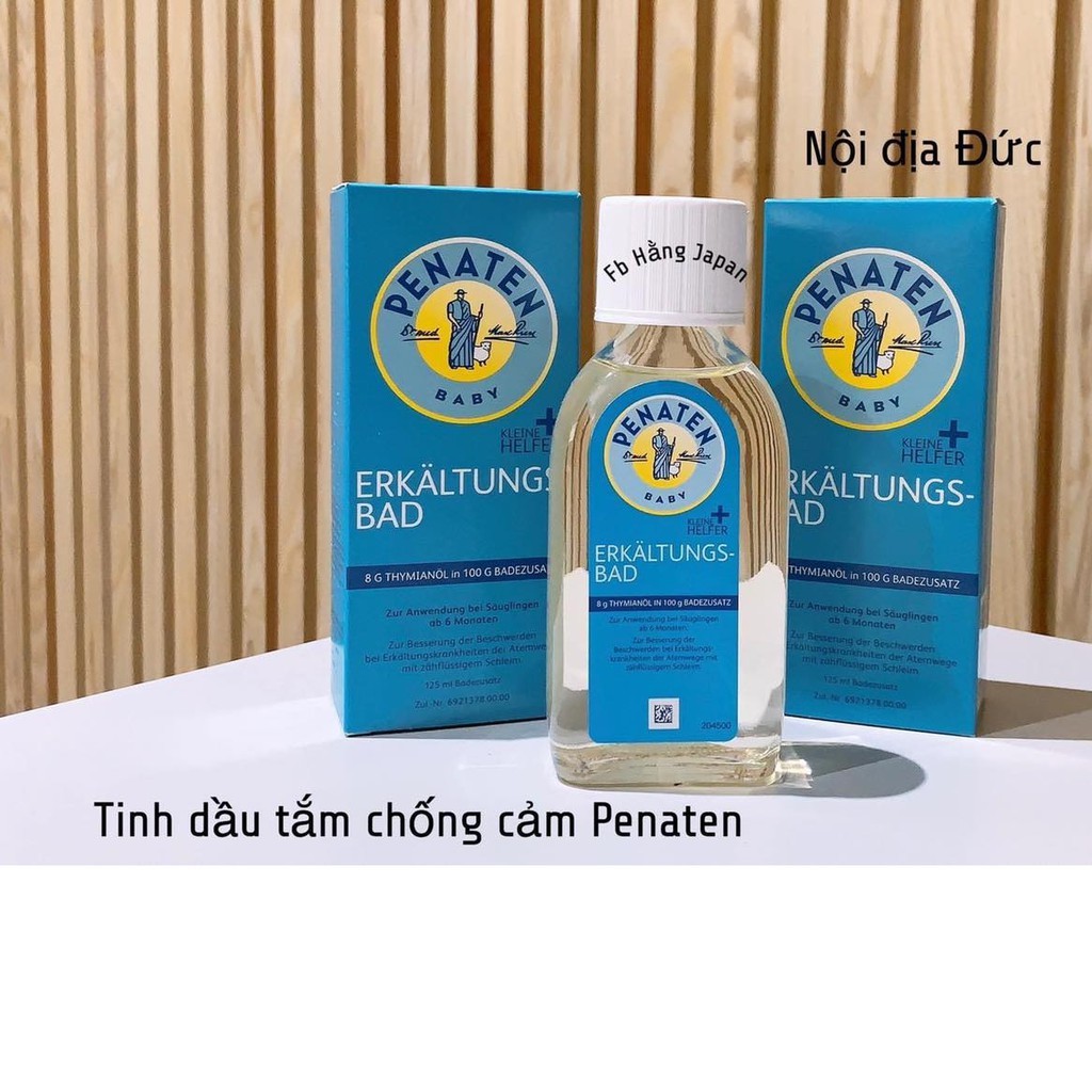 Combo tinh dầu tắm chống Cảm PENATEN - ĐỨC