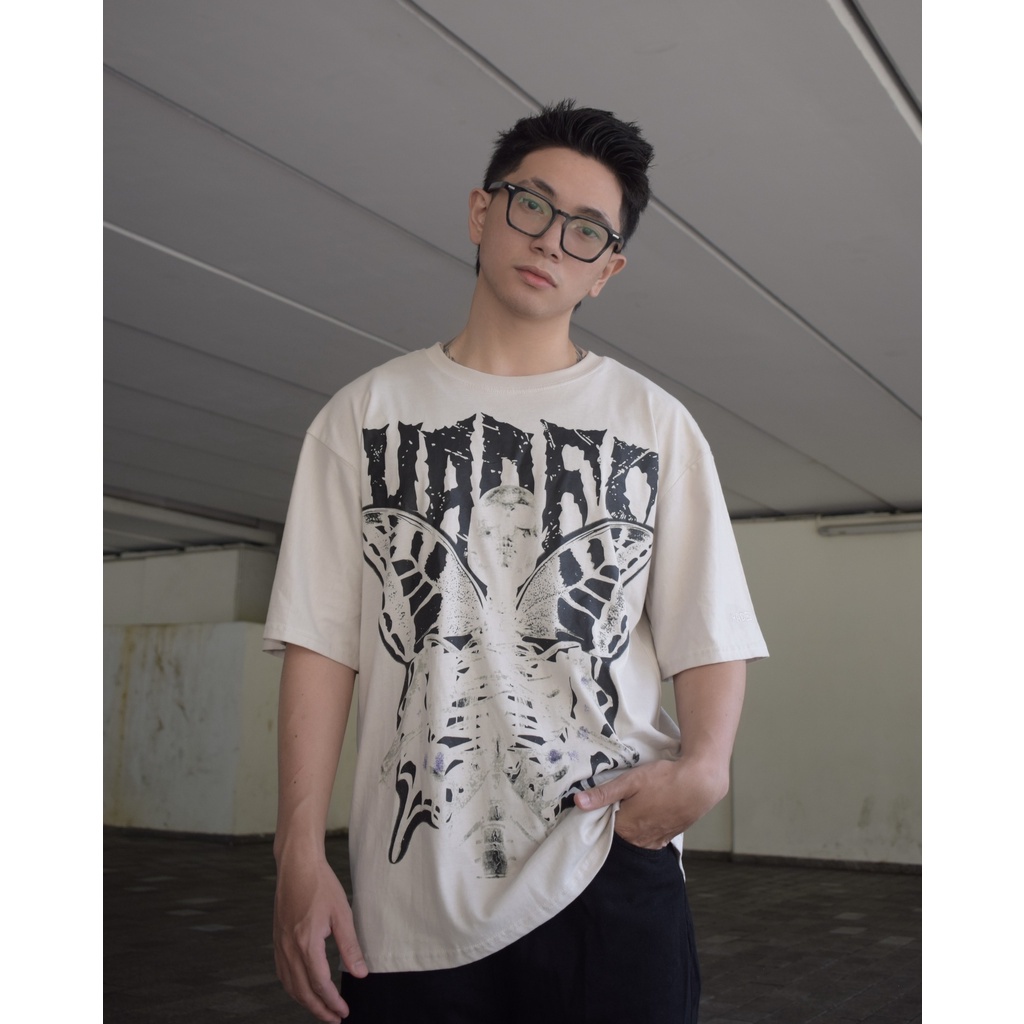 Áo thun Hades Butterfly local brand unisex - Áo phông nam nữ tay lỡ, form rộng wearzone