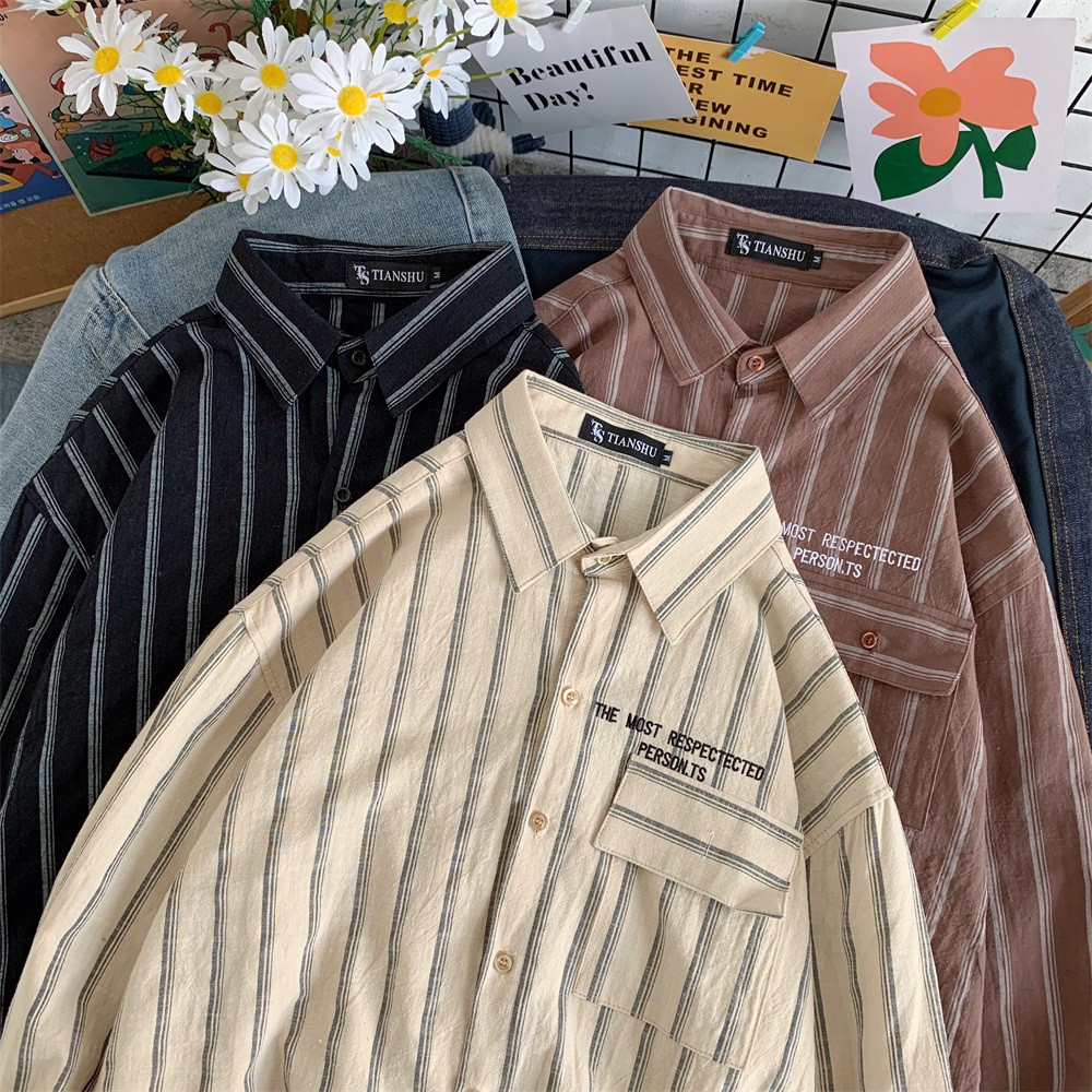 áo sơmi tay dài THE MOST RESPECTECTED PERSON.TS | BigBuy360 - bigbuy360.vn