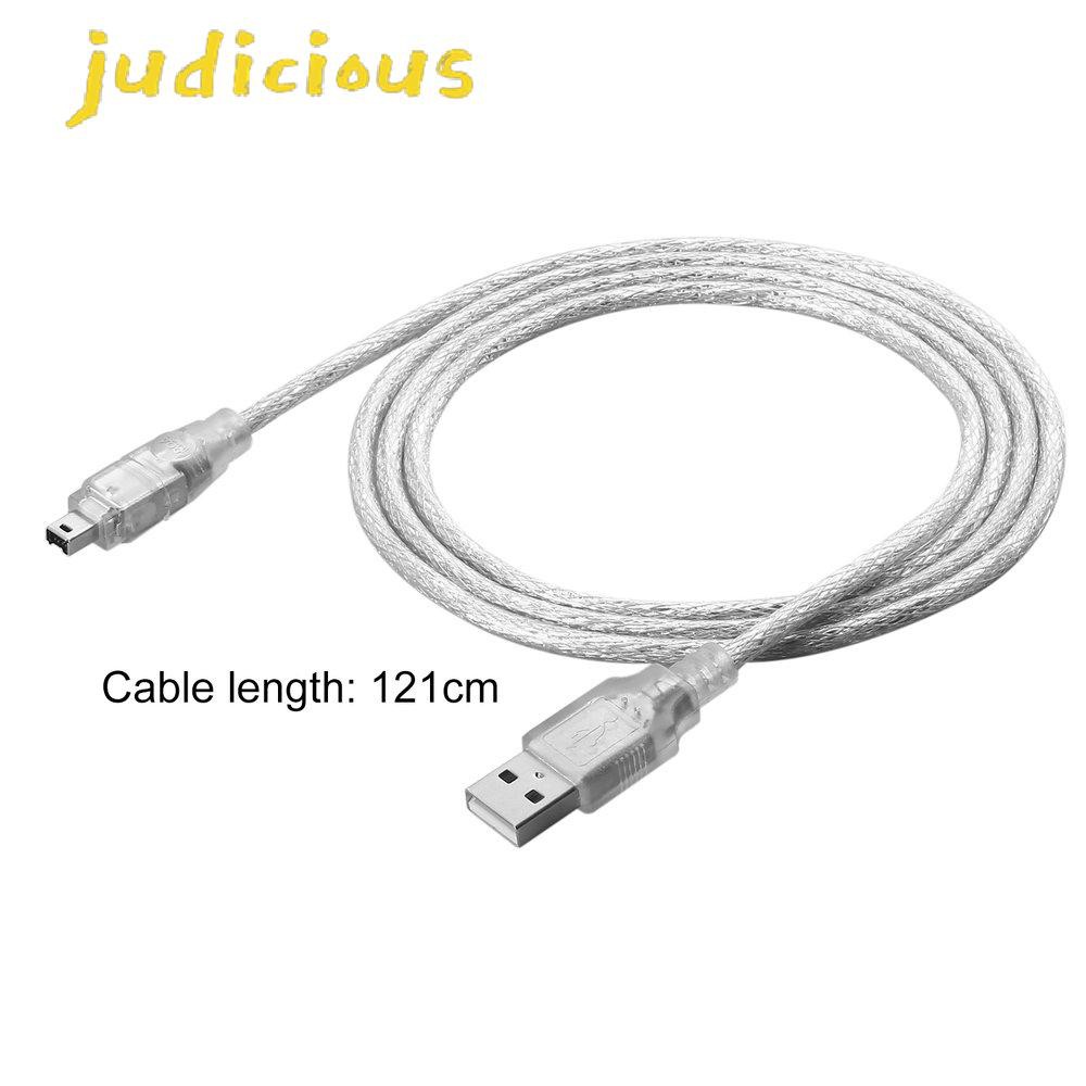 Cáp Chuyển Đổi 1.2m Usb 2.0 Sang Firewire Ieee 1394 4 Pin Male I