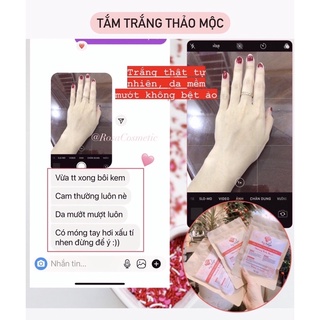 COMBO 3 SET TẮM TRẮNG THẢO MỘC + BỘT THẢO MỘC