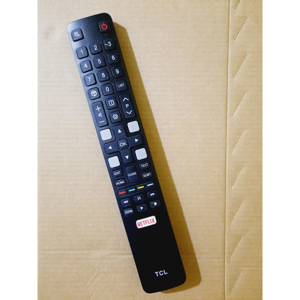 Remote Điều khiển tivi TCL- Hàng chính hãng mới 100% Tặng kèm pin các dòng CRT LCD LED Smart TV