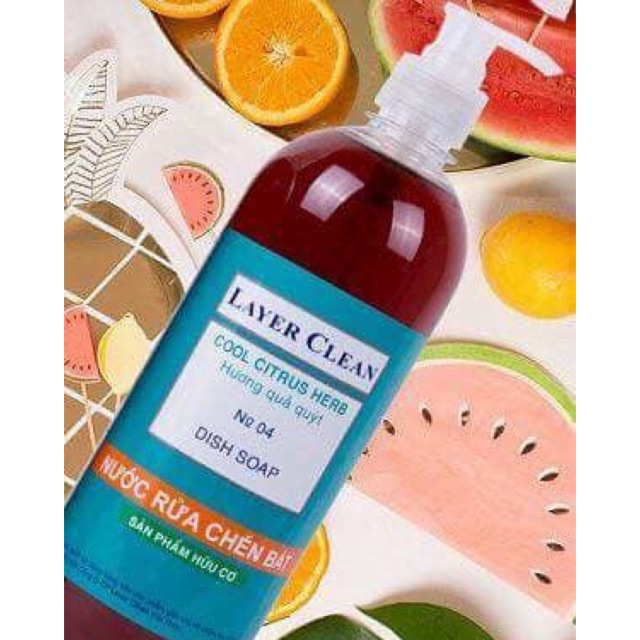Nước rửa bát hữu cơ Layer clean