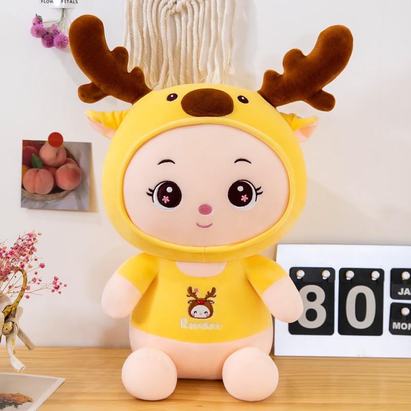 Mới Thú Nhồi Bông Hình Chú Nai Xinh Xắn