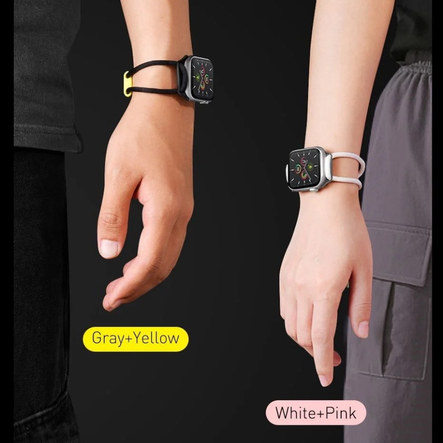 [Sẵn - Sale] Dây đeo thể thao dùng cho Apple Watch Series 4-5 Baseus Let''s Go Lockable Rope Strap_LV821-40-New 100%