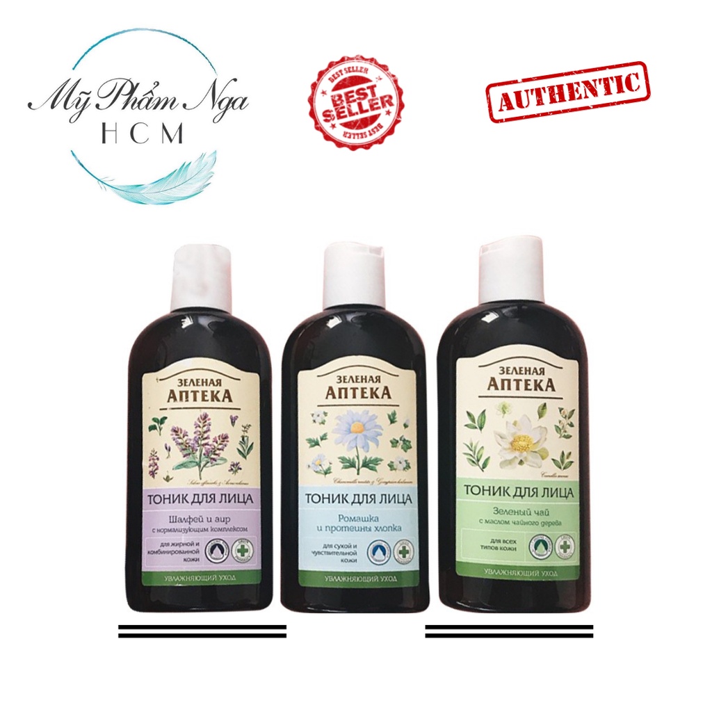 Nước hoa hồng Green Pharmacy Apteka - Toner Anteka