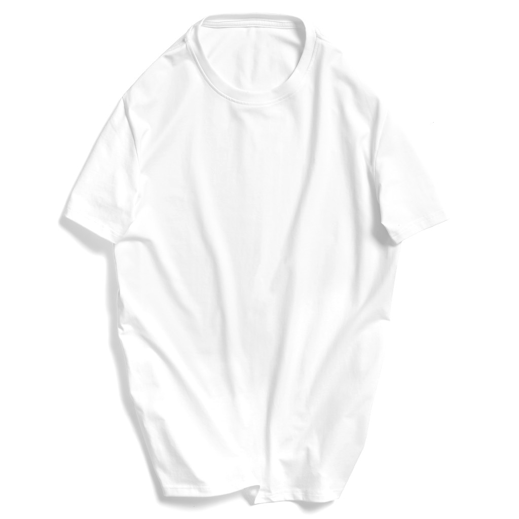 Áo thun trắng nam tay ngắn Hamino unisex cổ tròn đẹp basic cao cấp vải thun co giãn 4 chiều G