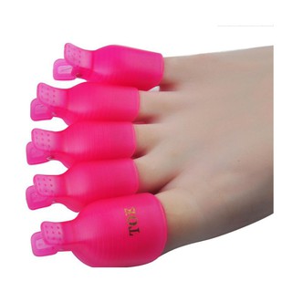 Kẹp ủ chân phá gel 5 móng