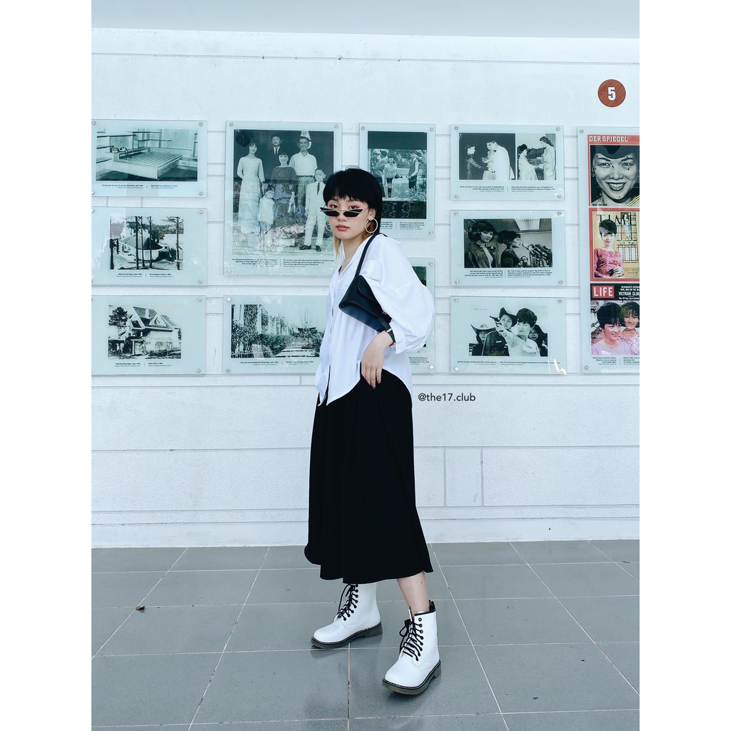 [Có sẵn] Basic Skirt The 17 - Váy dài cơ bản (ảnh shop tự thực hiện)