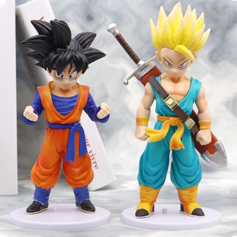 Mô Hình Nhân Vật Super Saiyan Trunks Son Goten Trong Phim Bảy Viên Ngọc Rồng Z Bằng PVC Dành Cho Trẻ Em