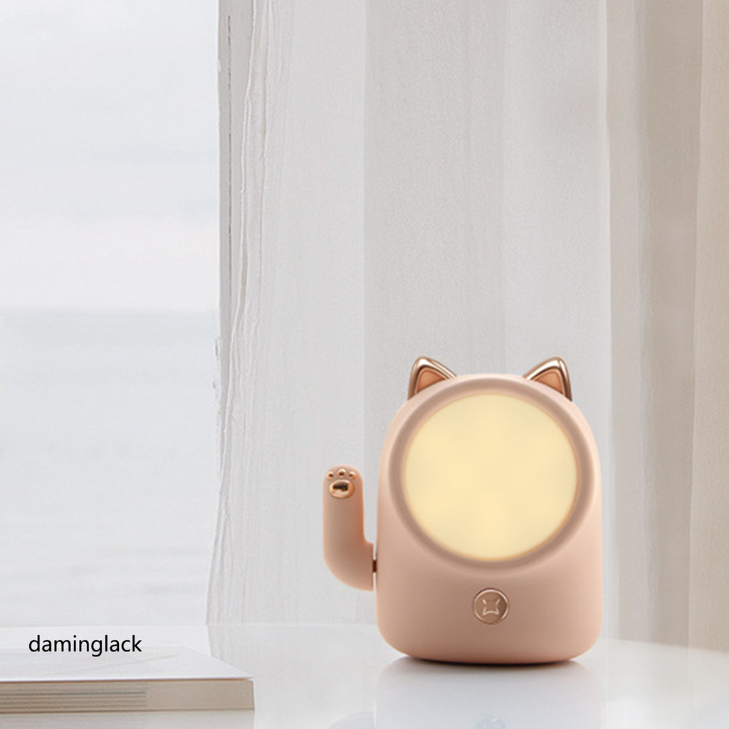 daminglack TL10 Wireless Lucky Cats Shape 3 Gears Adjustable Rechargeable Soft LED Light