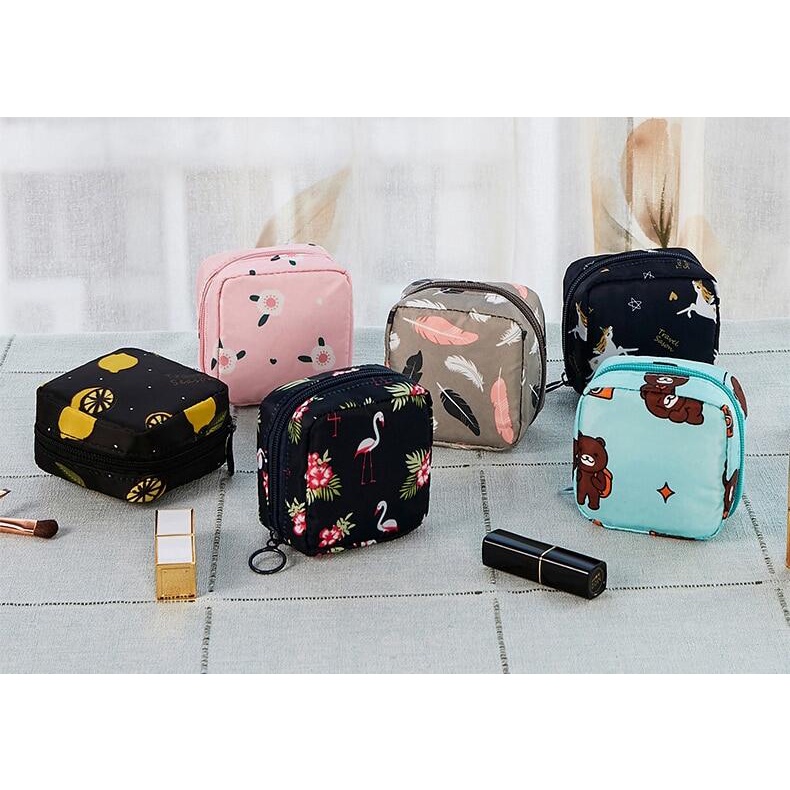 Túi Đựng Mỹ Phẩm Mini Chống Thấm Nước Tiện Dụng Cho Nữ
