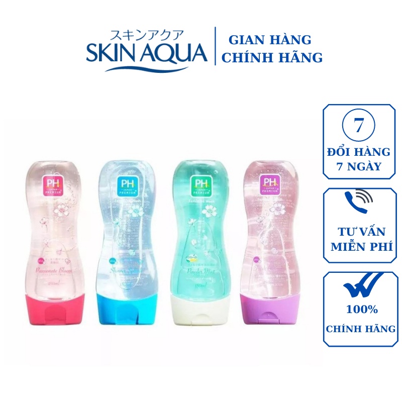 Dung dịch vệ sinh phụ nữ PH Care Premium Siêu thơm hàng nội địa Nhật 150ml