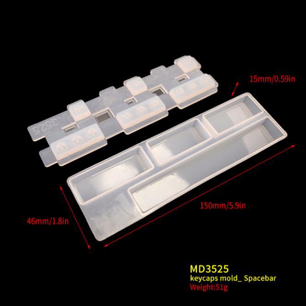 Khuôn Silicone Làm Bàn Phím Cơ DIY Thủ Công Cho Cherry MX