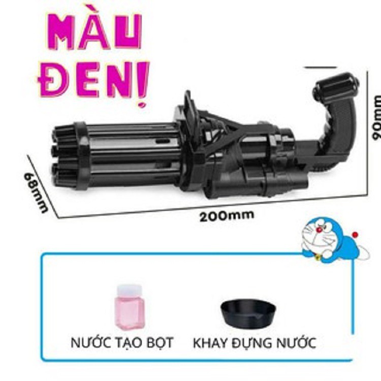 Súng phun bắn bong bóng mới ra mắt hót kien review