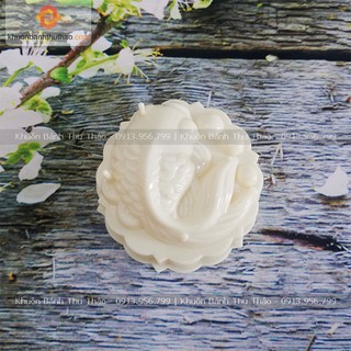 Khuôn bánh trung thu rau câu hình con cá RT34 (2 cái)