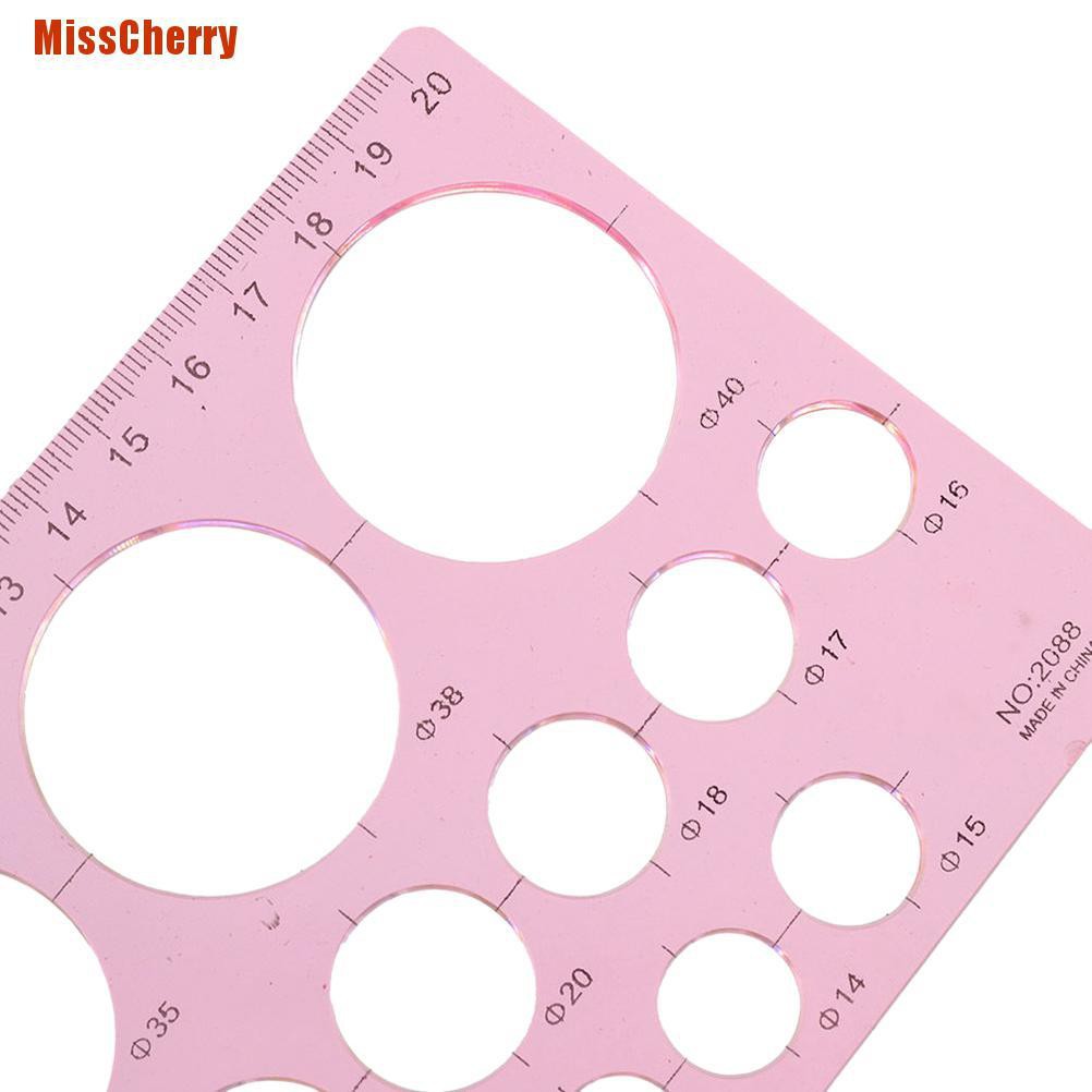 Thước Đo Và Khuôn Tròn Dùng Trang Trí DIY