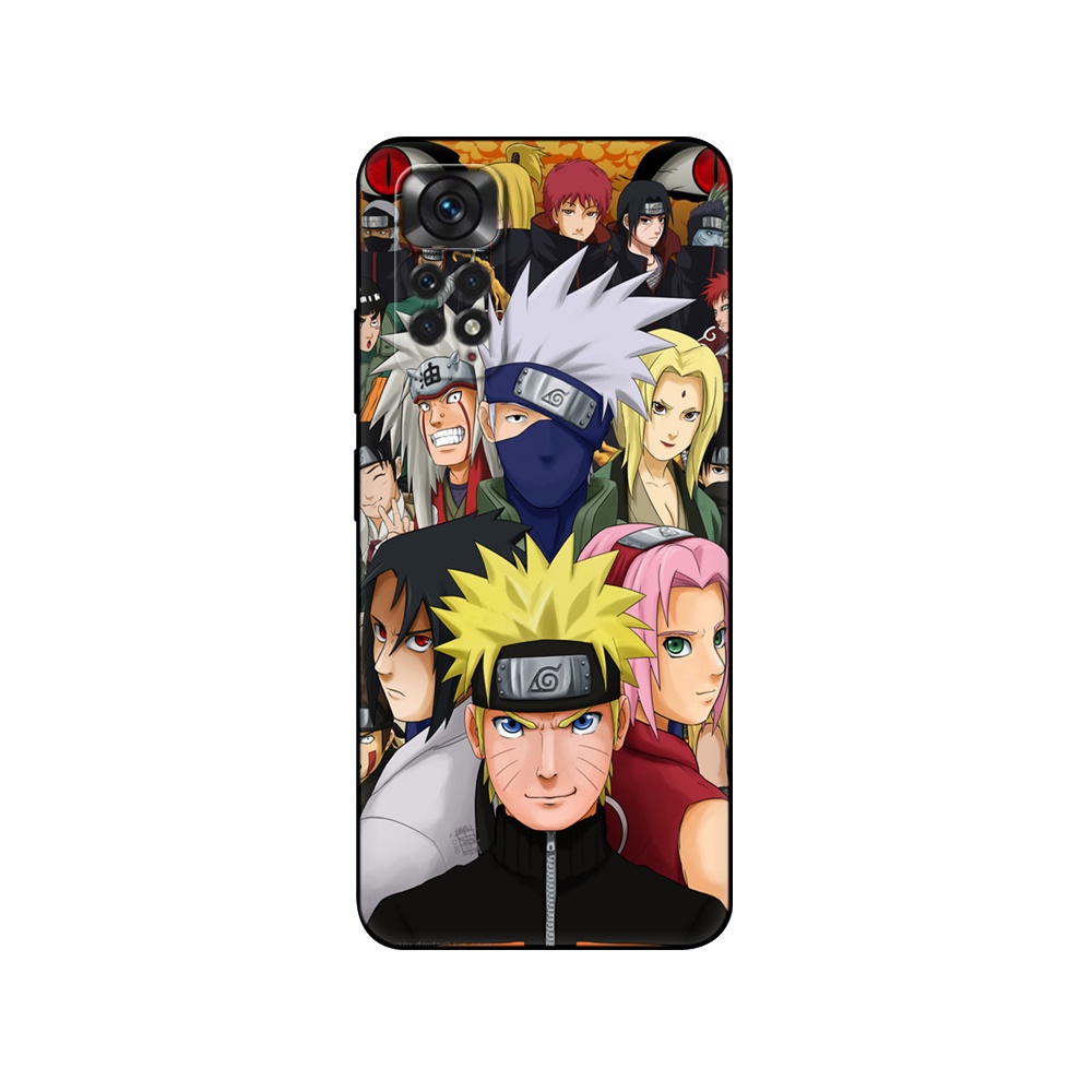 Ốp Điện Thoại Tpu Silicon Mềm Hình Naruto Kakashi Uchiha Itachi Cho Xiaomi Redmi Note 11 Pro 5G 4G 11S POCO M4 X4 Pro 4G 5G