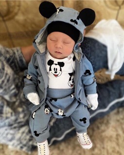 Bộ nỉ mickey cho bé