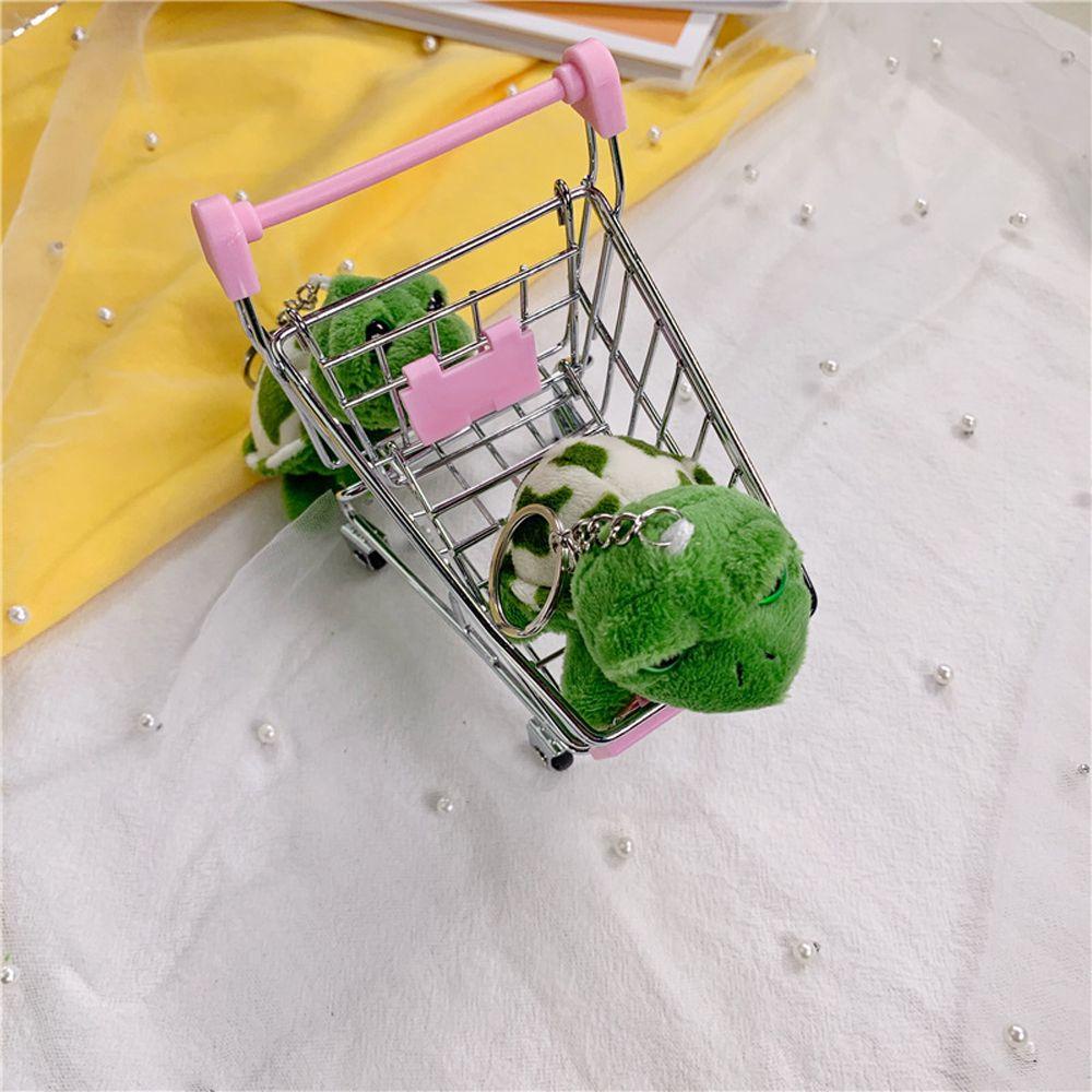 LANFY Móc Chìa Khóa Hình Chú Rùa Bằng Cotton PP Dễ Thương Giá Đỡ