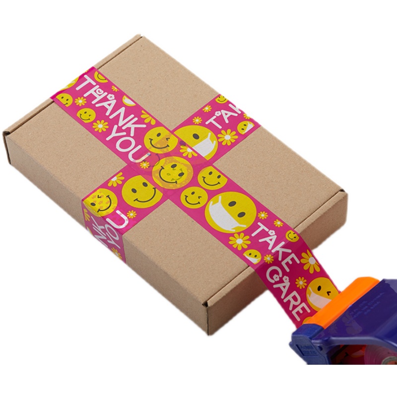 Băng keo đóng hàng họa tiết hoạt hình nhiều mẫu đa dạng