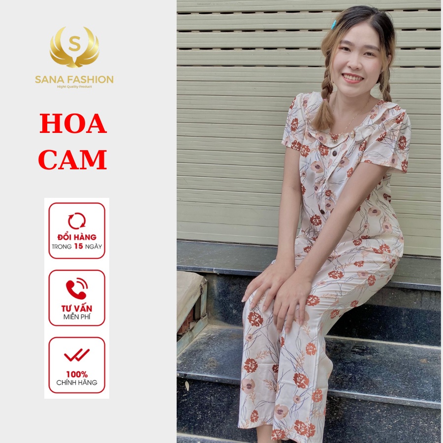 Đồ bộ nữ đồ bộ mặc nhà cao cấp chất lụa quần dài DNN