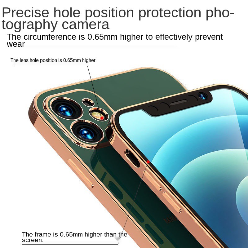 Ốp Lưng Mềm Chống Rơi Vỡ Cho Iphone 12 / 11 Promax / Xr | BigBuy360 - bigbuy360.vn