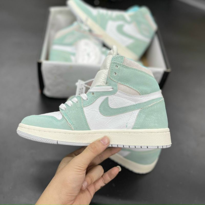 Giày thể thao nam 👟Jodan Turbo Green Da Lộn full box cao cấp