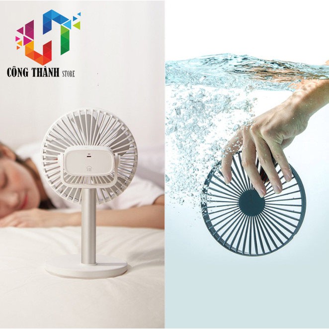 [Hàng Chính Hãng] Quạt mini tích điện để bàn làm việc F7A tiện lợi | BigBuy360 - bigbuy360.vn