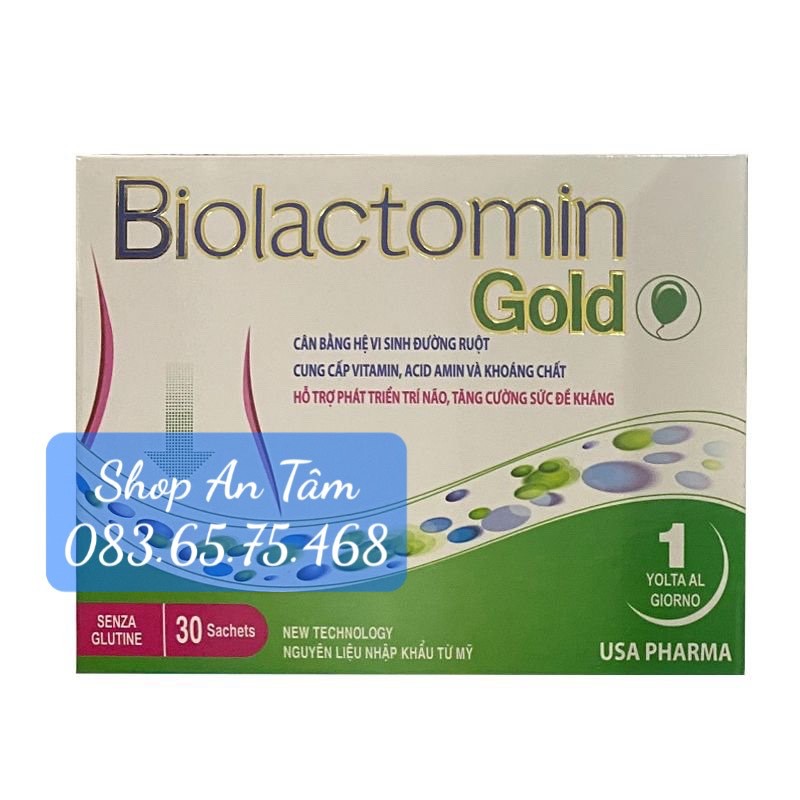 MEN TIÊU HÓA BIOLACTOMIN GOLD [COMBO SIÊU HOT] sản phẩm mới được nghiên cứu, bổ sung thêm nhiều vi chất