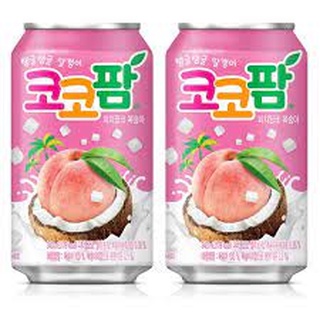 Nước đào thạch dừa Hàn Quốc lon 340ml