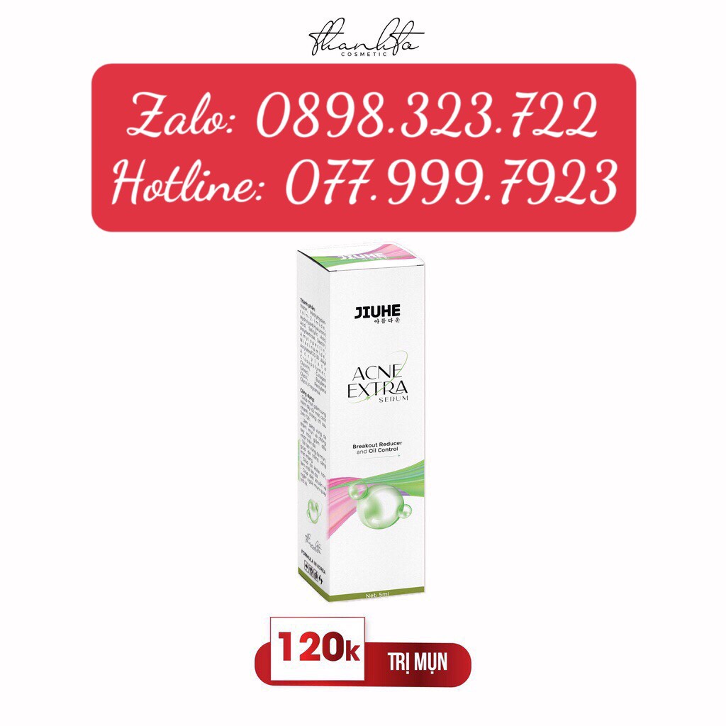 SERUM JIUHE ACNES NANO MỤN THANH TÔ CHÍNH HÃNG 100%