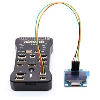 OLED Display Module I2C Monitor for Pixhawk PX4 PIX4 Flight Controller