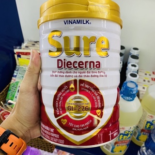 [Mẫu mới] Sữa bột Sure Diecerna Vinamilk 900G cho người tiểu đường