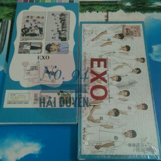 EXO sticker, postcard, lomo