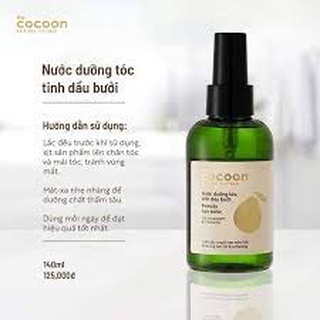 Xịt dưỡng tóc tinh dầu bưởi Pomelo Cocoon