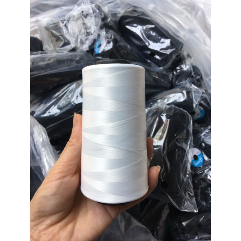Chỉ tơ vắt sổ đen, trắng bán cân