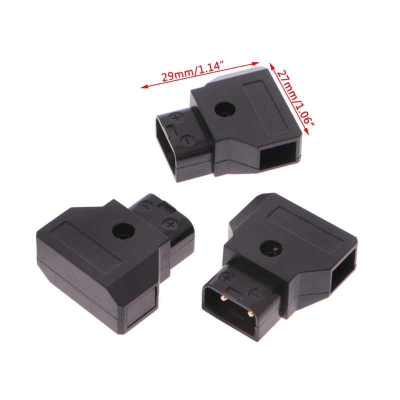 Set 5 Phích Cắm D-Tap Chữ V Chuyên Dụng Cho Máy Ảnh DSLR Rig Power Cable V-mount Anton Male